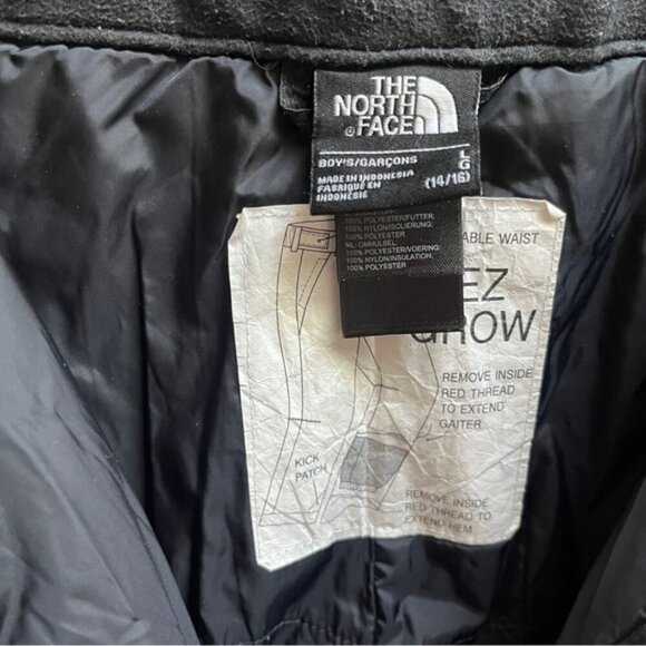 North Face boys snowboard ski pants Sz L 14/16 - Picture 6 of 9